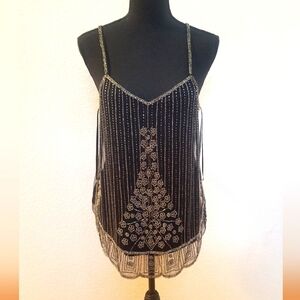 Saks Fifth Avenue Collection beaded Top!